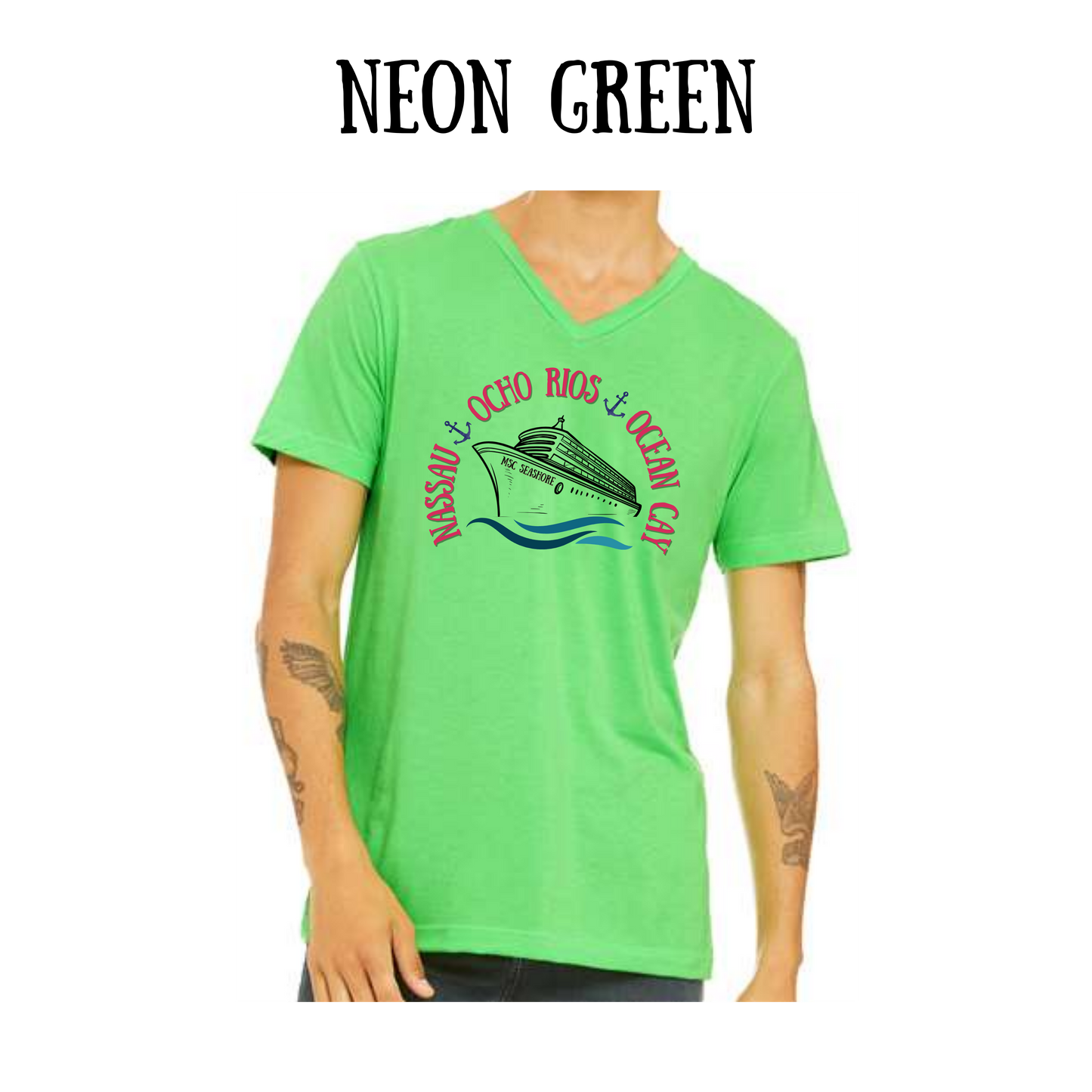 VP - MSC Seashore - Unisex V-Neck