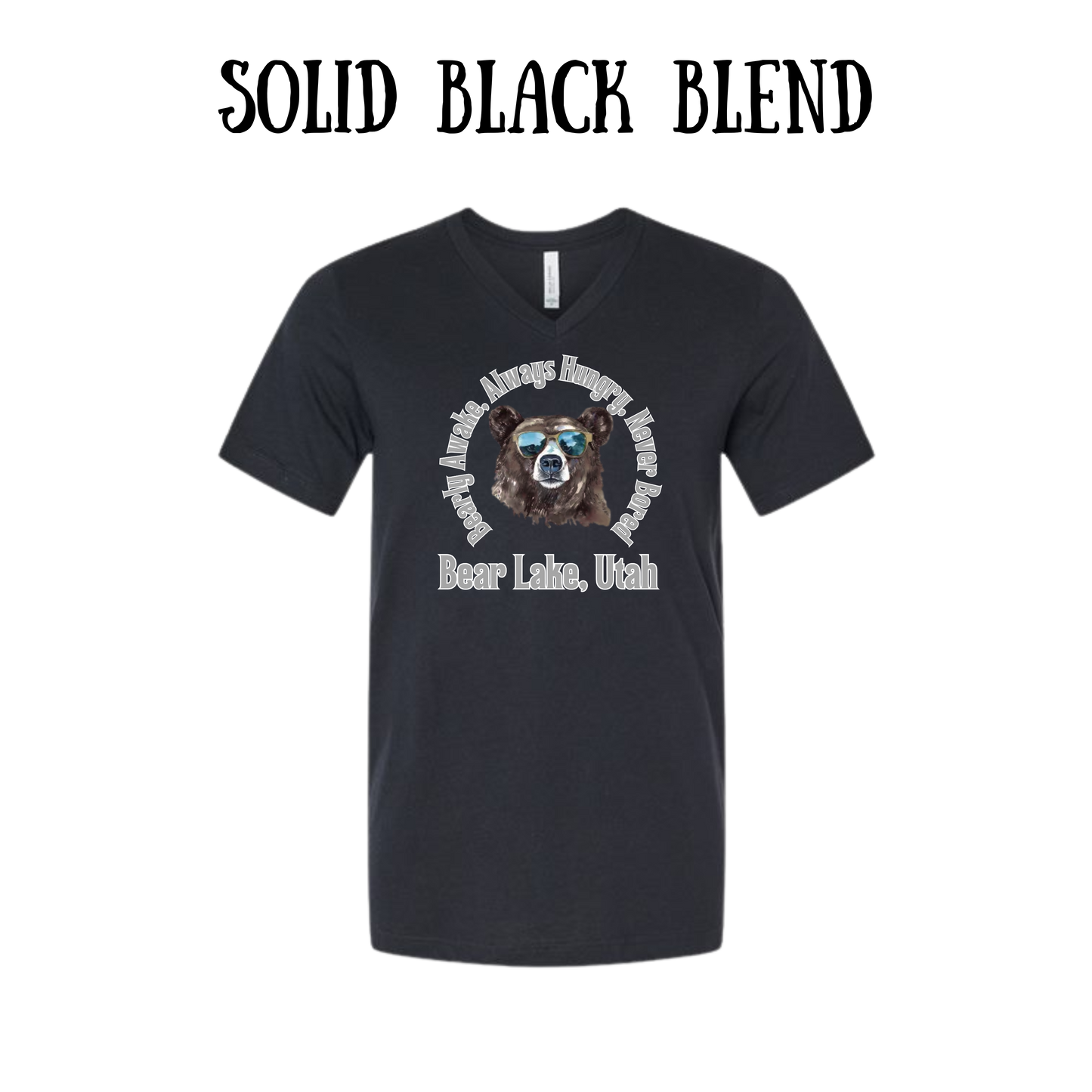 CP - Bear Lake Utah - Unisex V-Neck - Neutral Colors