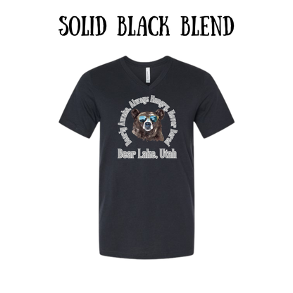 CP - Bear Lake Utah - Unisex V-Neck - Neutral Colors