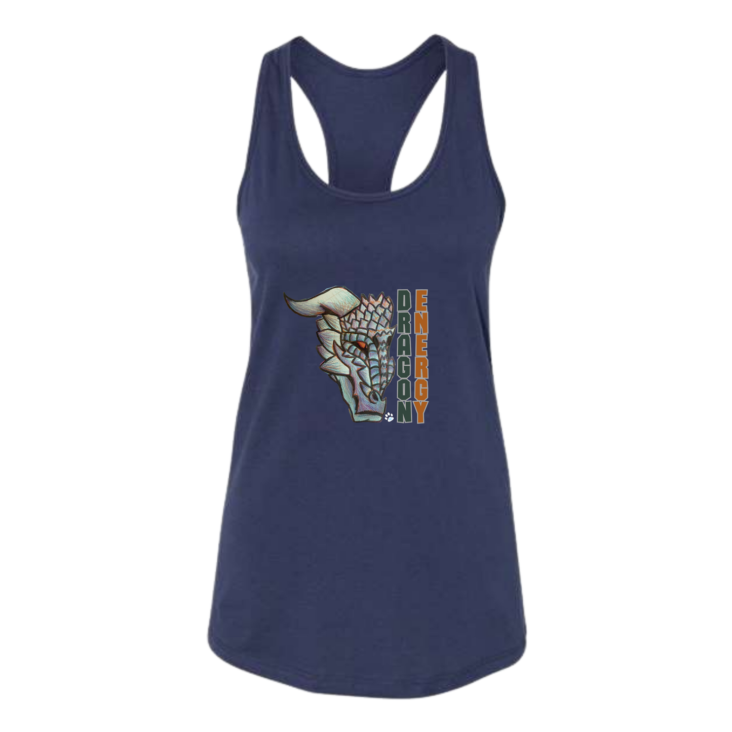 Dragon Energy - Bella+Canvas - Women's Jersey Racerback Tank
