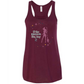 HP - If The Broom Fits - Women's Flowy Racerback Tank