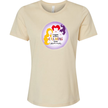 HP - Calming Circle - Women's Relaxed Fit Tee - Neutrals