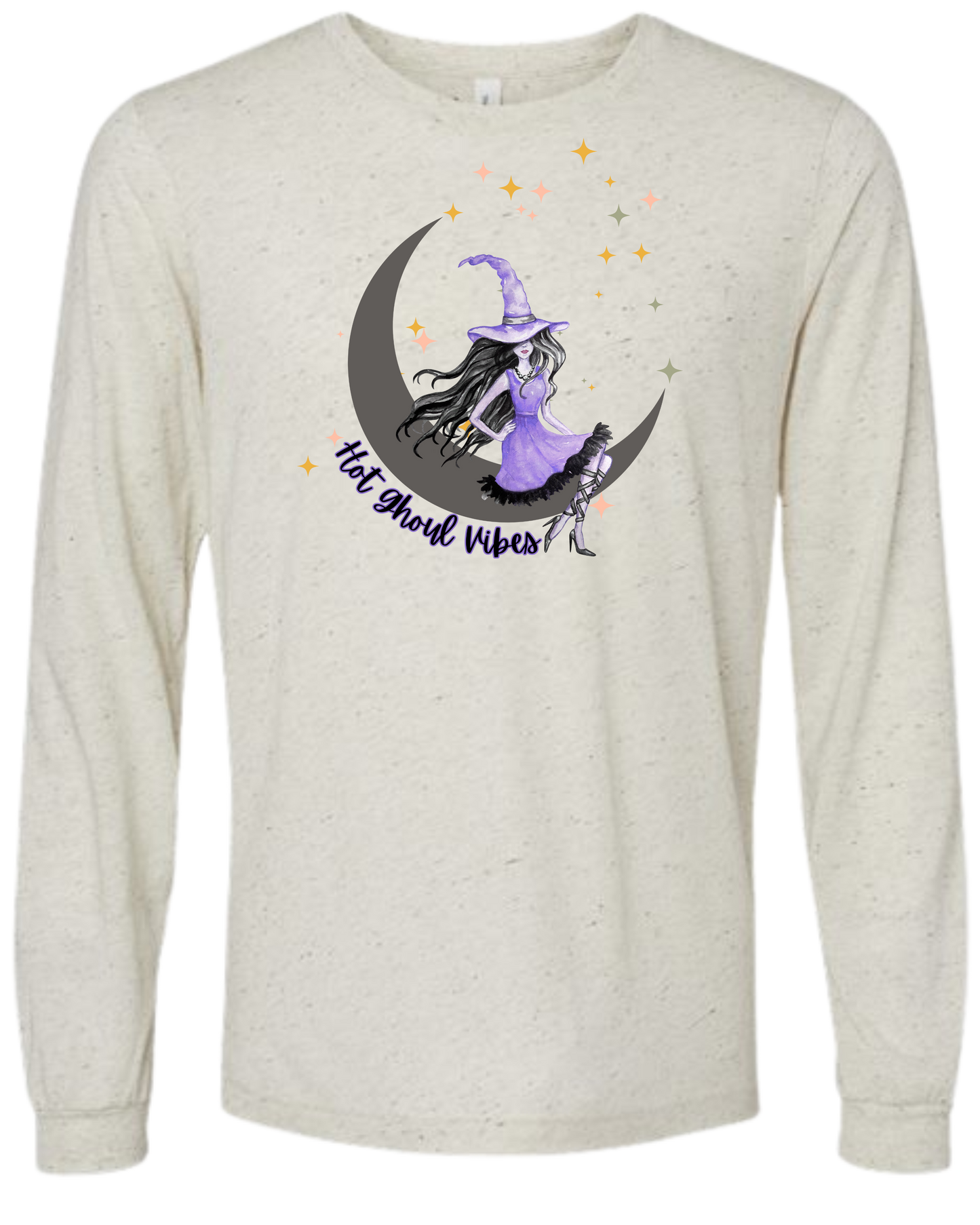 HP - Hot Ghoul Vibes - Unisex Long Sleeve - Neutral Colors