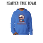 PP - Lovin' Life As A Free Bird - Sponge Fleece Hoodie - Blues, Purples