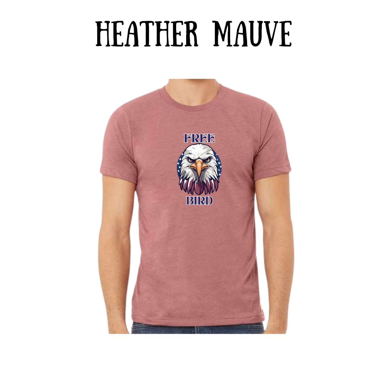 PP - Free Bird - Unisex Tee - Pinks, Purples, Neutrals