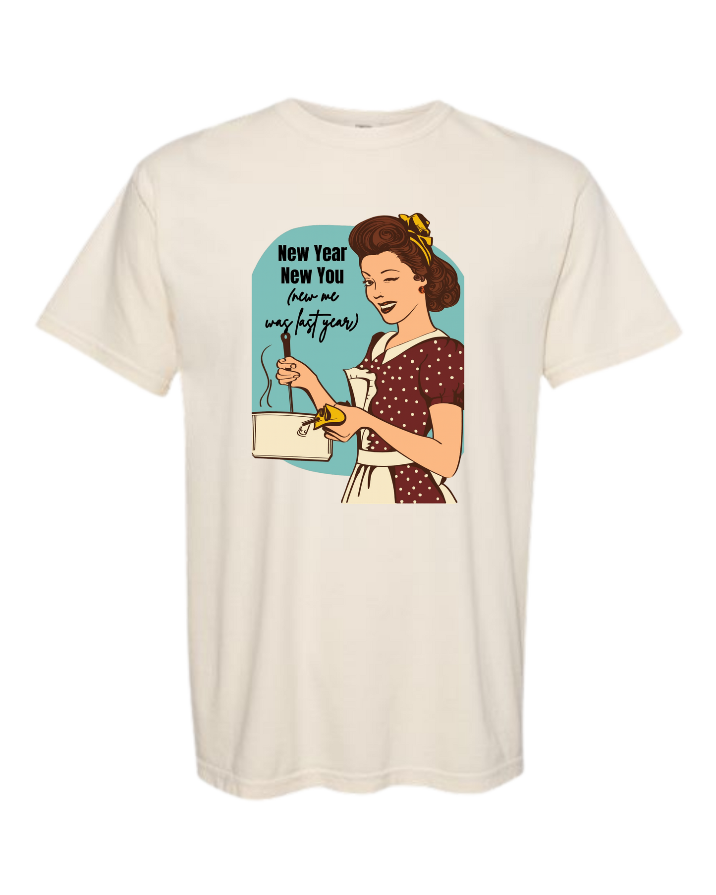 New Year New You - Comfort Colors - Heavyweight Unisex Tee - Neutrals