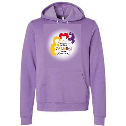 HP - Calming Circle - Sponge Fleece Hoodie - Blues, Purples
