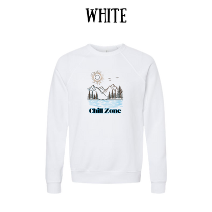 CP - Chill Zone - Sponge Fleece Raglan Sweatshirt - Greens, Neutrals