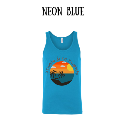 VP - Sunsets & No Regrets - Unisex Tank