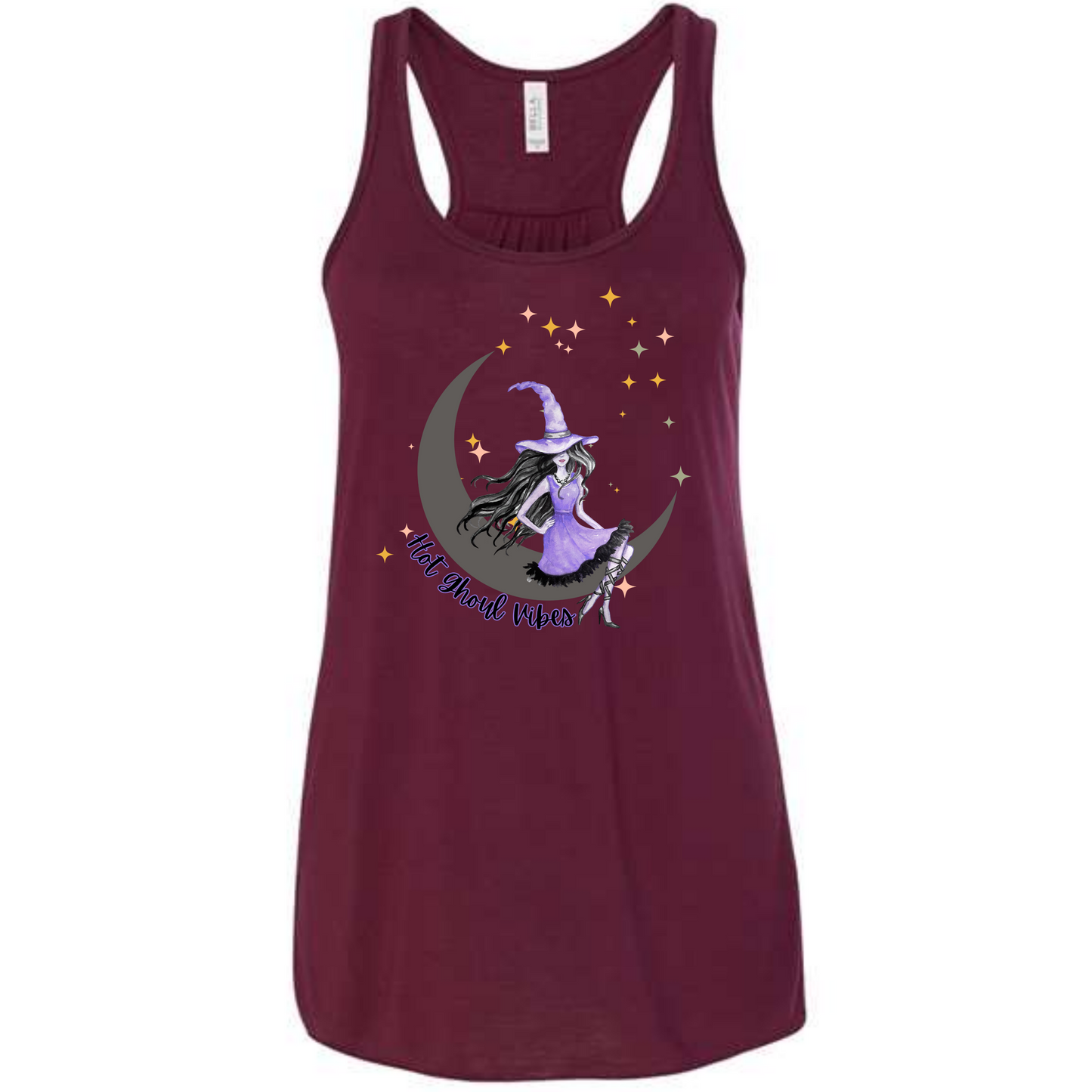 HP - Hot Ghoul Vibes - Women's Flowy Racerback Tank