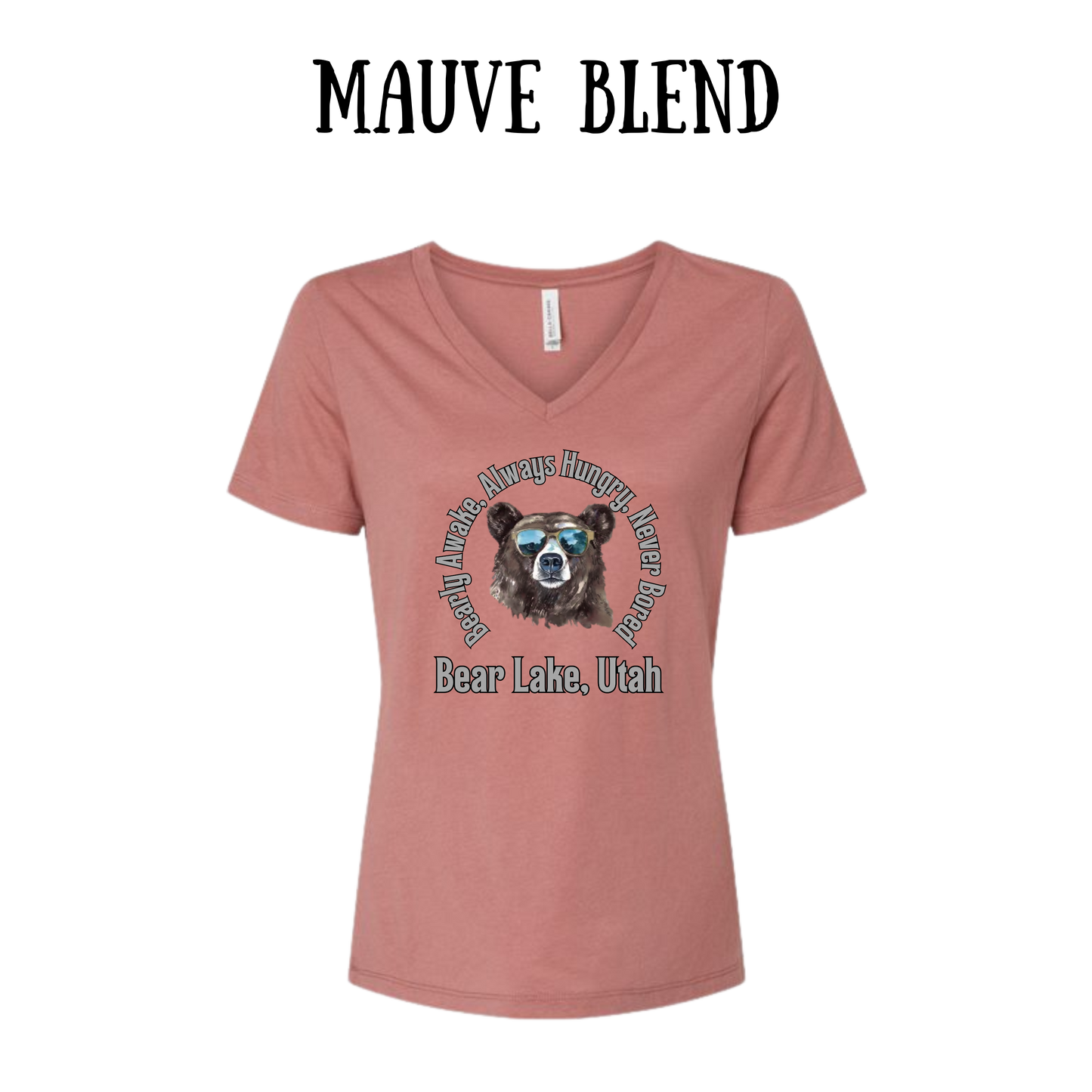 CP - Bear Lake Utah - Women's V-Neck - Assorted Colors