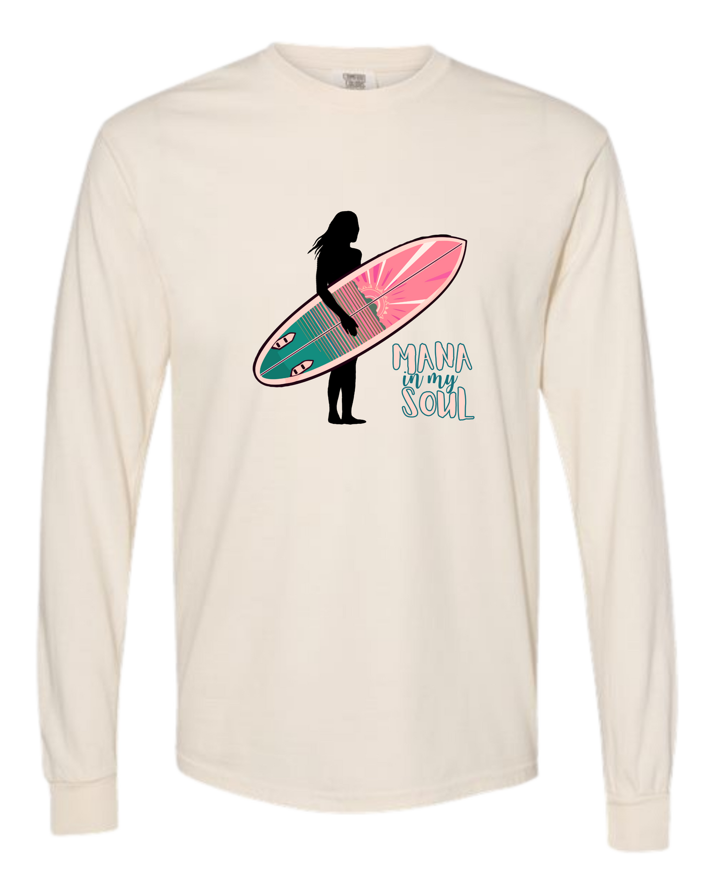 Mana in My Soul - Comfort Colors - Heavyweight Long Sleeve Tee - Neutral Colors
