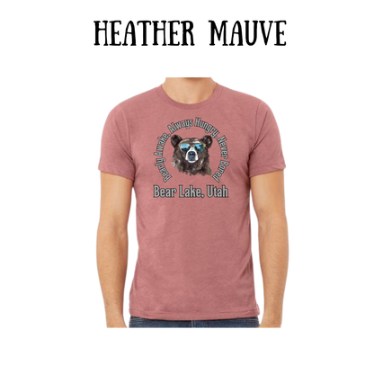 CP - Bear Lake Utah - Unisex Tee - Pinks, Purples, Neutrals