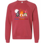 Happy Hallothanksmas Gnomes - Sponge Fleece Raglan Sweatshirt - Assorted Colors