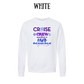 VP - Cruise Crew FAFO - Sponge Fleece Raglan Sweatshirt - Greens, Neutrals