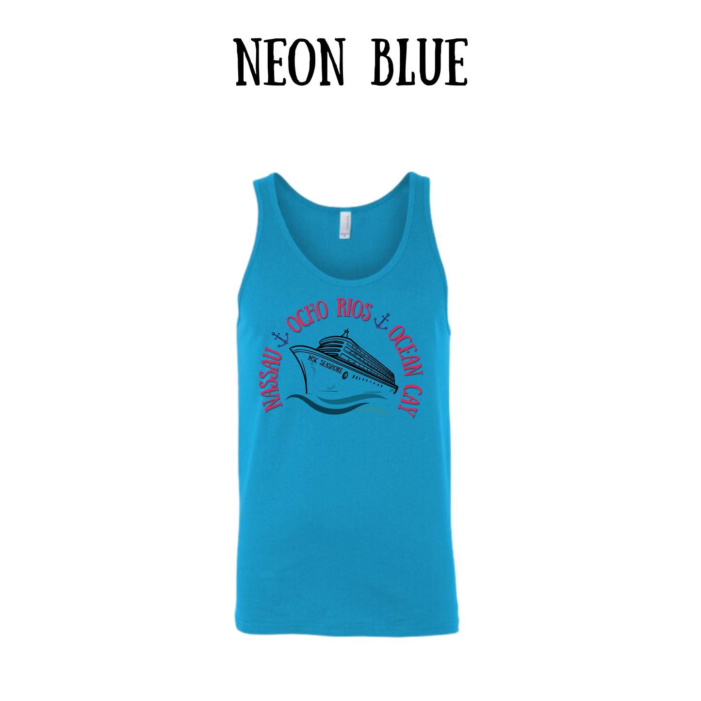 VP - MSC Seashore - Unisex Tank