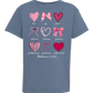 Galatians 5 - Valentines - Comfort Colors - Heavyweight Youth Tee - Neutral Colors & Blues