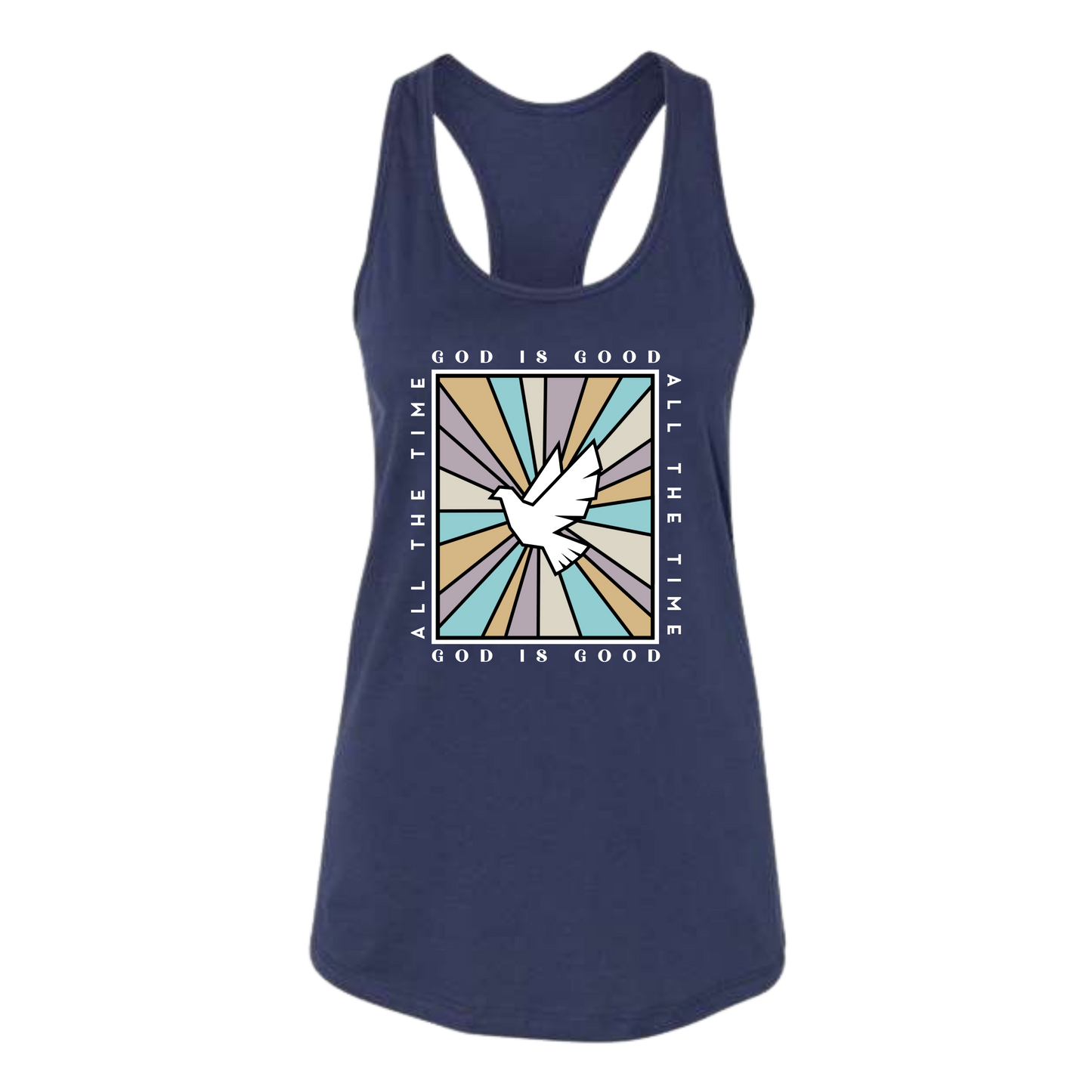 God Is Good - Bella+Canvas - Women's Jersey Racerback Tank