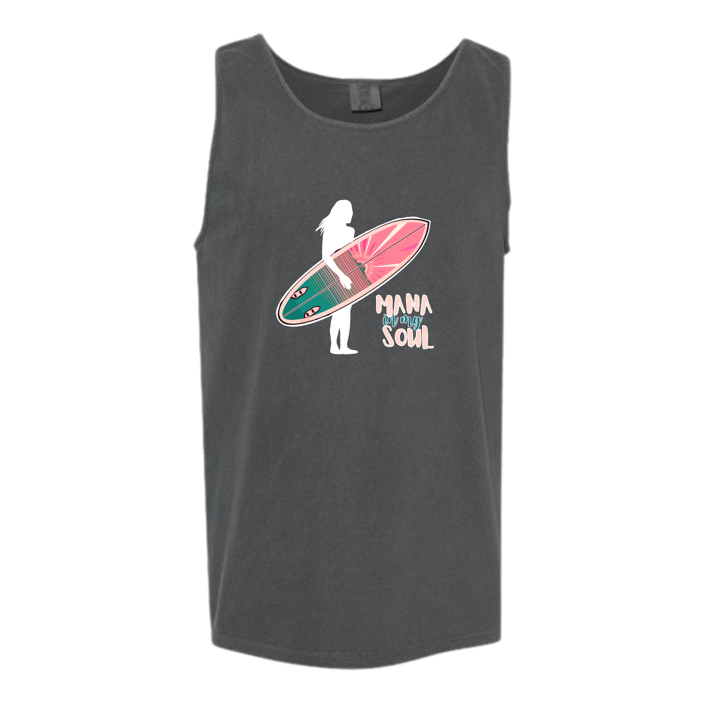 Mana in My Soul - Comfort Colors - Unisex Tank - Neutral Colors & Blues
