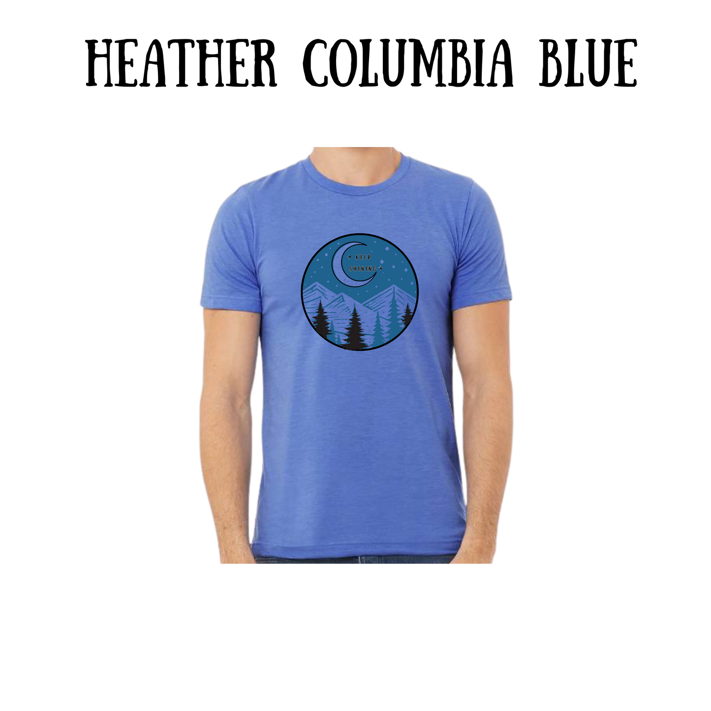 OP - Keep Shining - Unisex Tee - Blues