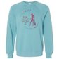 HP - If The Broom Fits - Sponge Fleece Raglan Sweatshirt - Blues, Purples