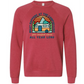 What Happens At The Campground - Sponge Fleece Raglan Sweatshirt - Assorted Colors