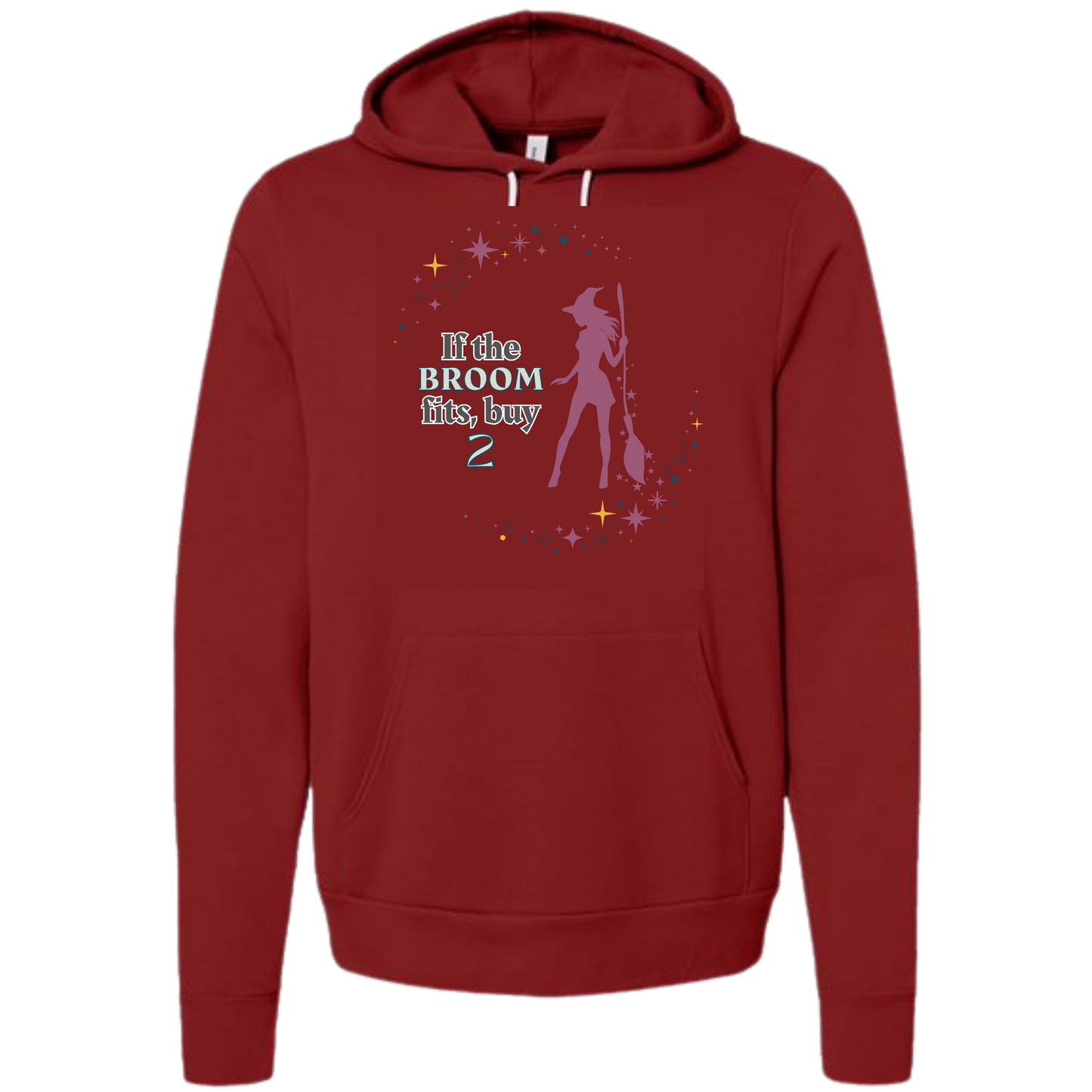 HP - If The Broom Fits - Sponge Fleece Hoodie - Assorted Colors