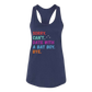 Sorry. Can't. Date With A Bat Boy. Bye. - Bella+Canvas - Women's Jersey Racerback Tank