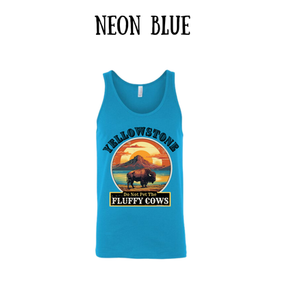 CP - Yellowstone: Fluffy Cows - Unisex Tank