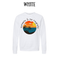 VP - Sunsets & No Regrets - Sponge Fleece Raglan Sweatshirt - Greens, Neutrals