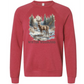 Winter Wonderland - Sponge Fleece Raglan Sweatshirt - Assorted Colors