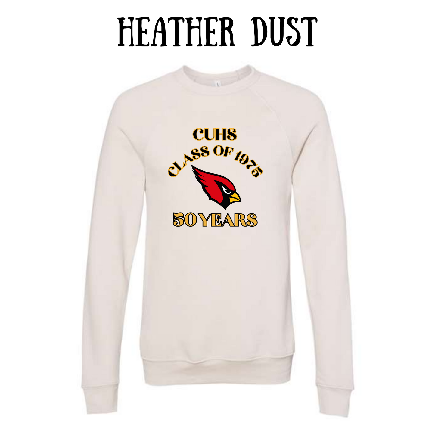 CUHS  - Sponge Fleece Raglan Sweatshirt - Neutrals