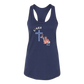 Loves Jesus & America too - Bella+Canvas - Women's Jersey Racerback Tank
