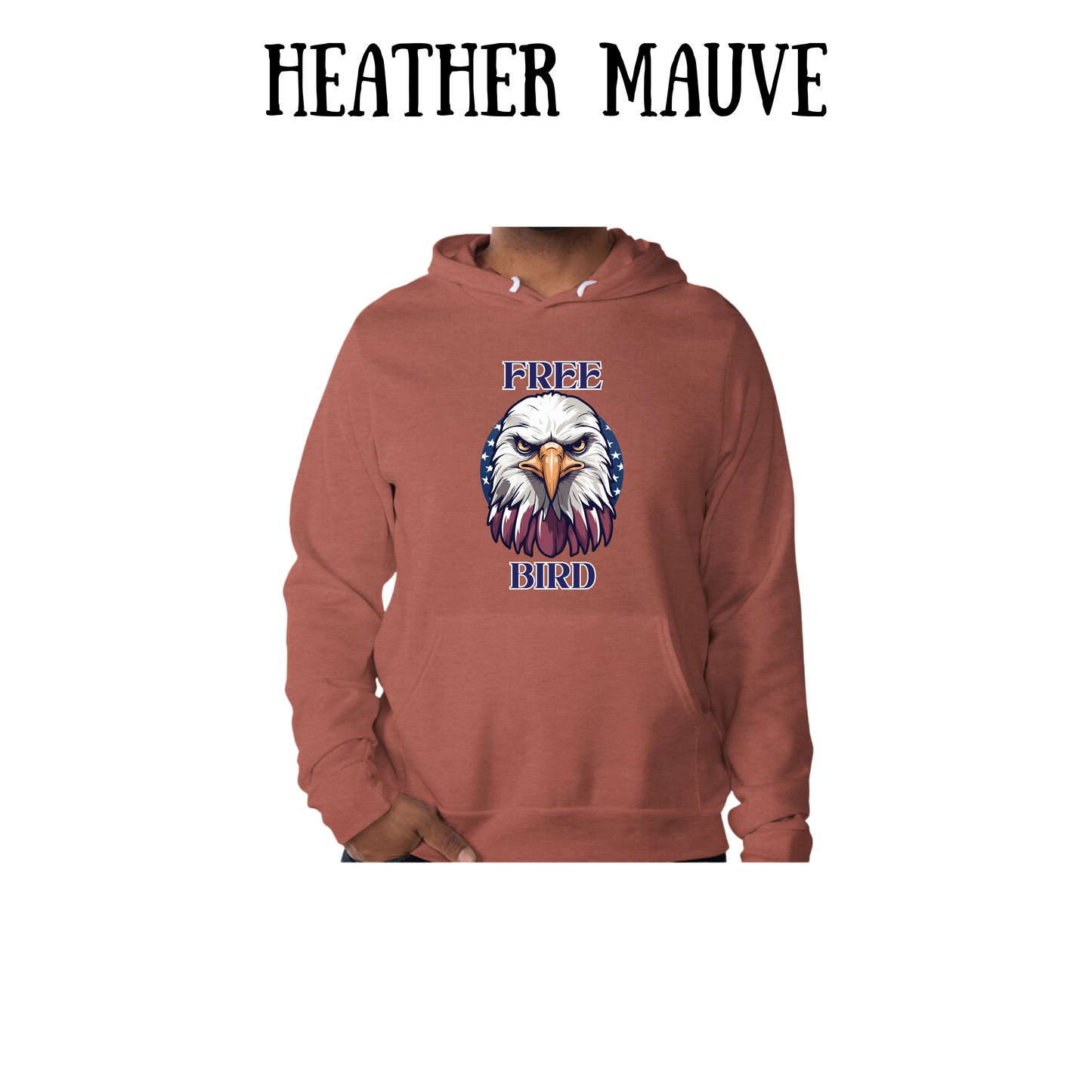 PP - Free Bird - Sponge Fleece Hoodie - Assorted Colors