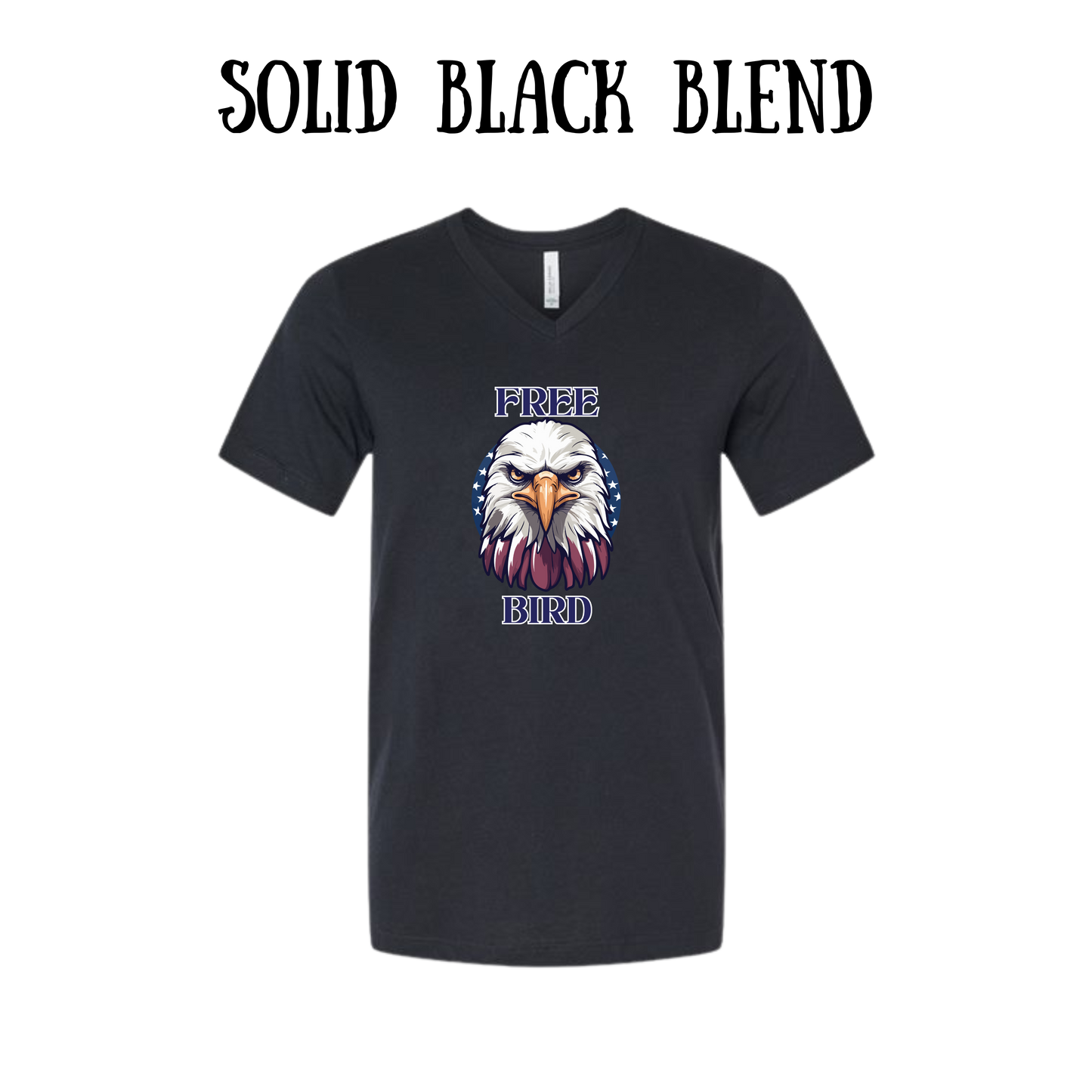 PP - Free Bird - Unisex V-Neck - Neutral Colors