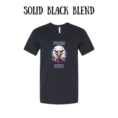 PP - Free Bird - Unisex V-Neck - Neutral Colors