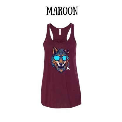 BP - Alpha - Women's Flowy Racerback Tank