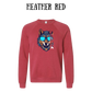 BP - Alpha - Sponge Fleece Raglan Sweatshirt - Assorted Colors