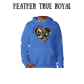 The World is a Better Place With YOU in it - Sponge Fleece Hoodie - Blues, Purples