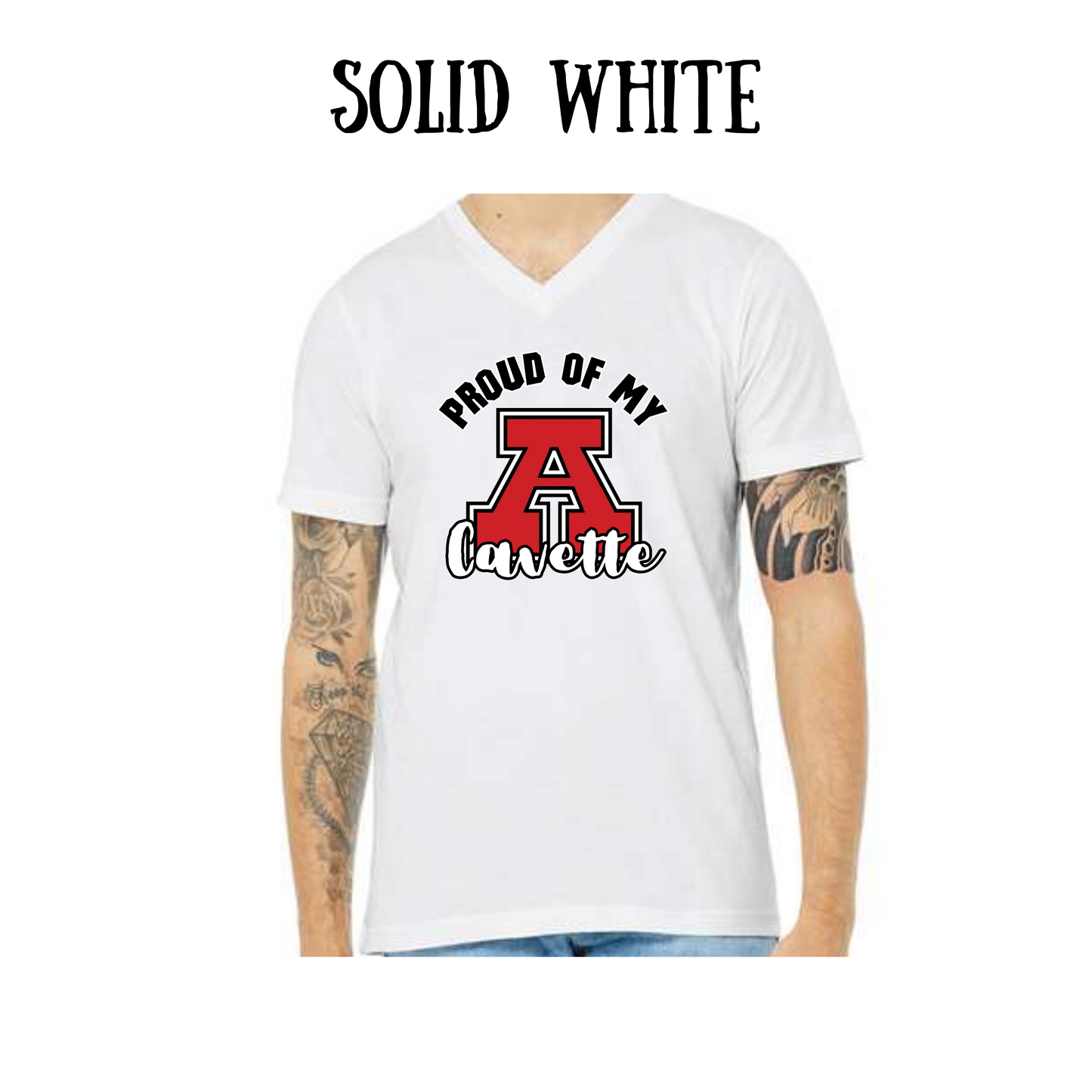 AFHS Cavettes  - Unisex V-Neck