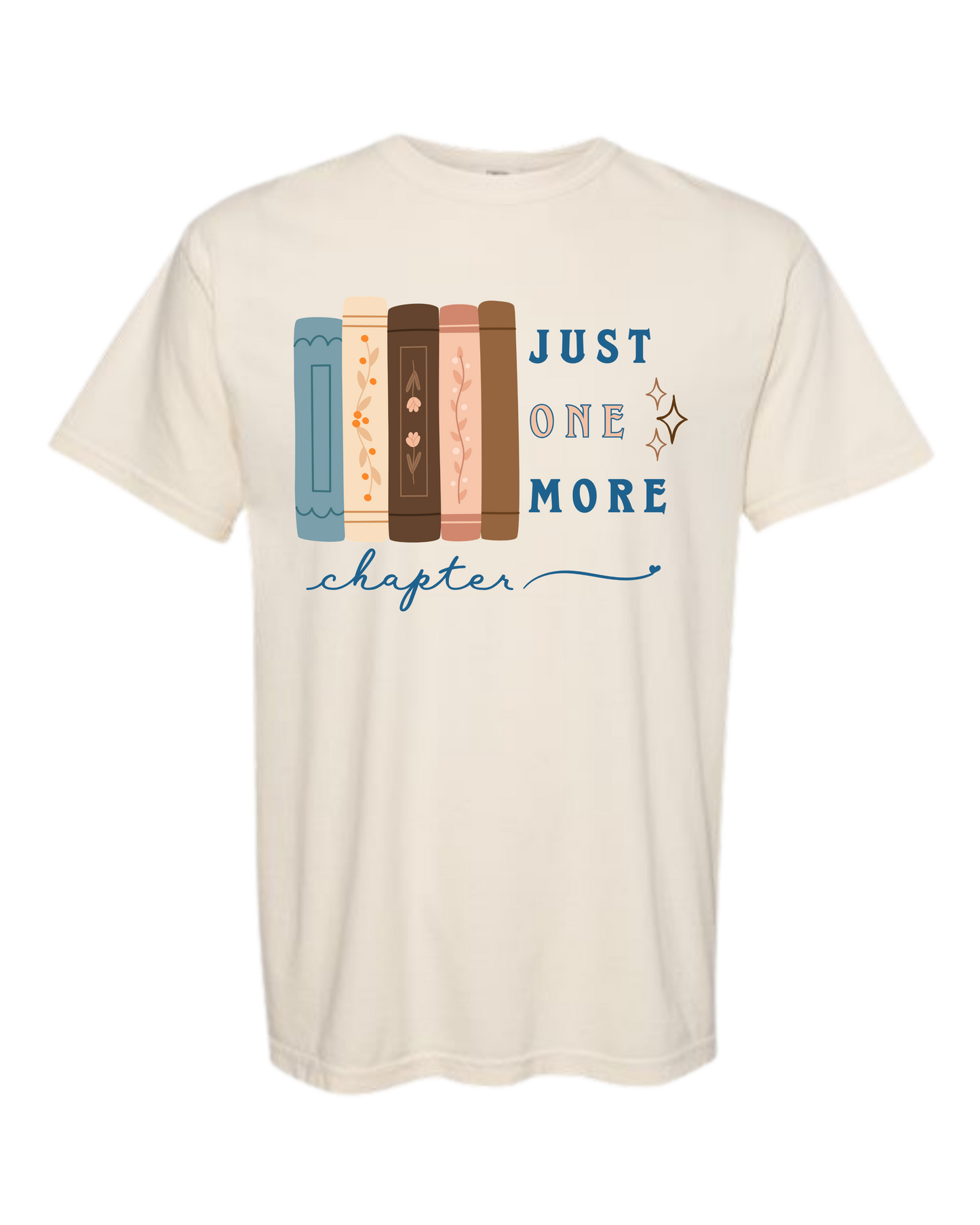 Just One More Chapter - Comfort Colors - Heavyweight Unisex Tee - Neutrals
