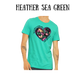 The World is a Better Place With YOU in it - Unisex Tee - Greens