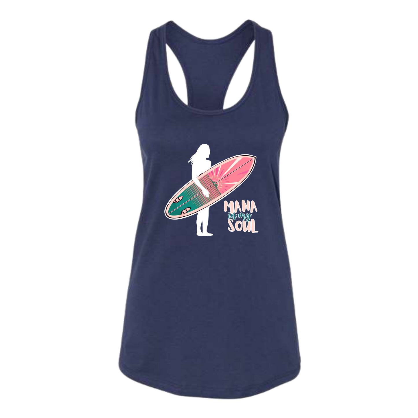 Mana in My Soul - Bella+Canvas - Women's Jersey Racerback Tank