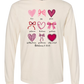 Galatians 5 - Valentines - Comfort Colors - Heavyweight Long Sleeve Tee - Neutral Colors