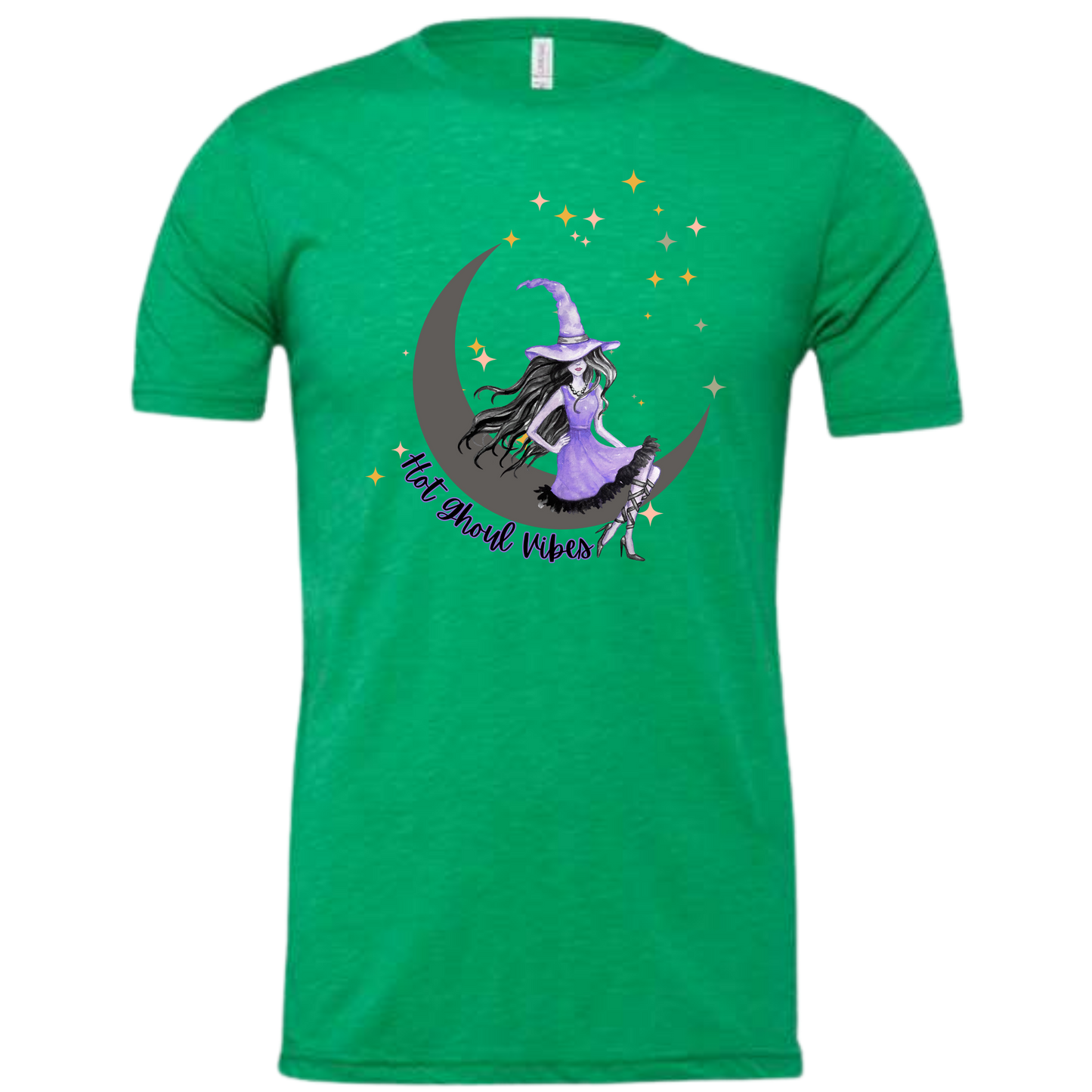 HP - Hot Ghoul Vibes - Unisex Tee - Browns and Greens