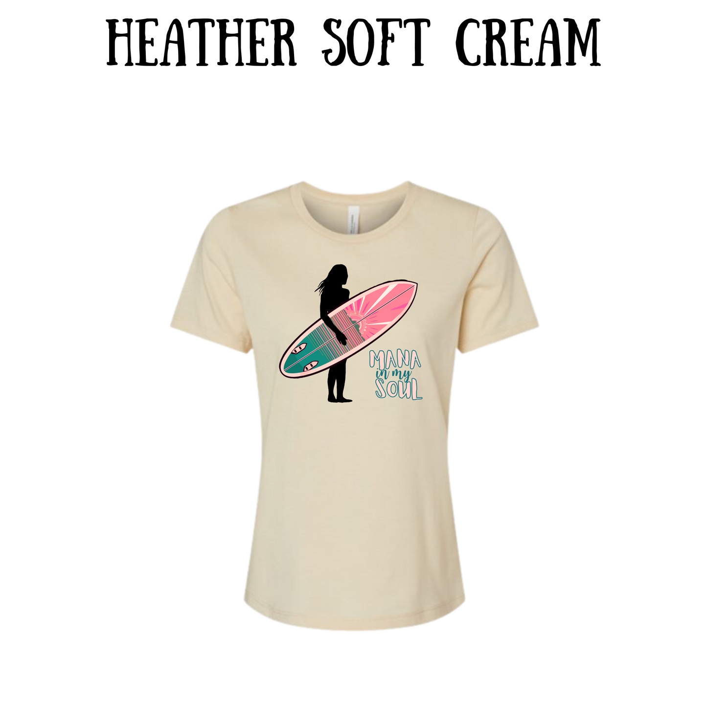 VP - Mana in My Soul - Women's Relaxed Fit Tee - Neutrals