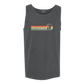 On Island Time - Comfort Colors - Unisex Tank - Neutral Colors & Blues