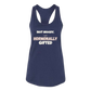 Not Moody. (just) Hormonally Gifted - Bella+Canvas - Women's Jersey Racerback Tank