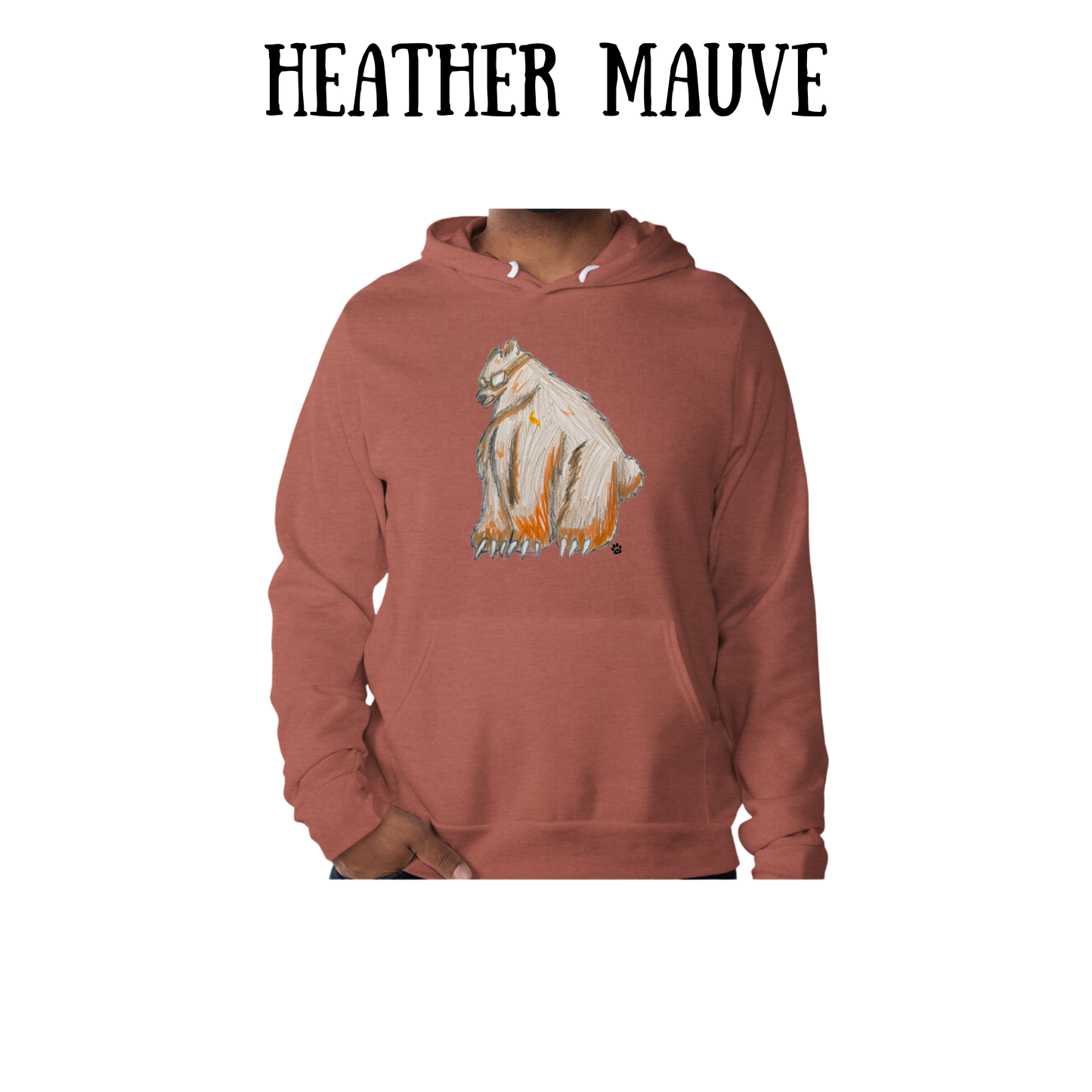 AC - Muscle Bear - Sponge Fleece Hoodie - Assorted Colors