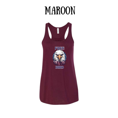 PP - Free Bird - Women's Flowy Racerback Tank